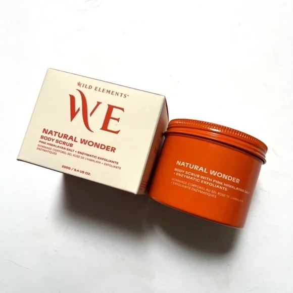 NIB Bundle 2pc New WILD ELEMENTS Body Scrub Exfoliator + Body Moisturizer Citrus - Picture 3 of 4